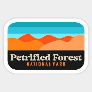 Petrified Forest National Park Camping Hiking Arizona Sticker